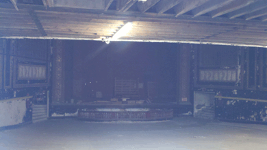 Under the Balcony Before